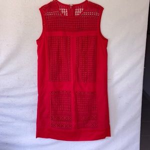 J Crew Eyelet Summer Shift Dress